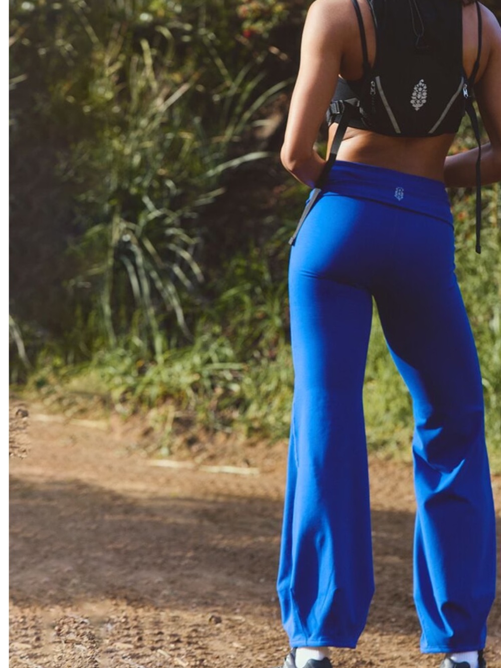 Free people Drawstring Pants - Cobalt Blue - Picture 7 of 8